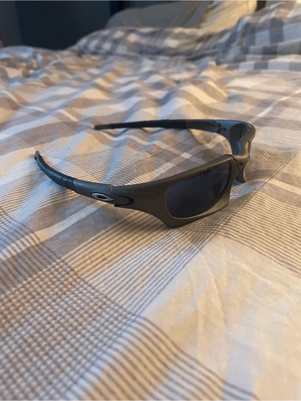 Y2K metal Oakley sunglasses